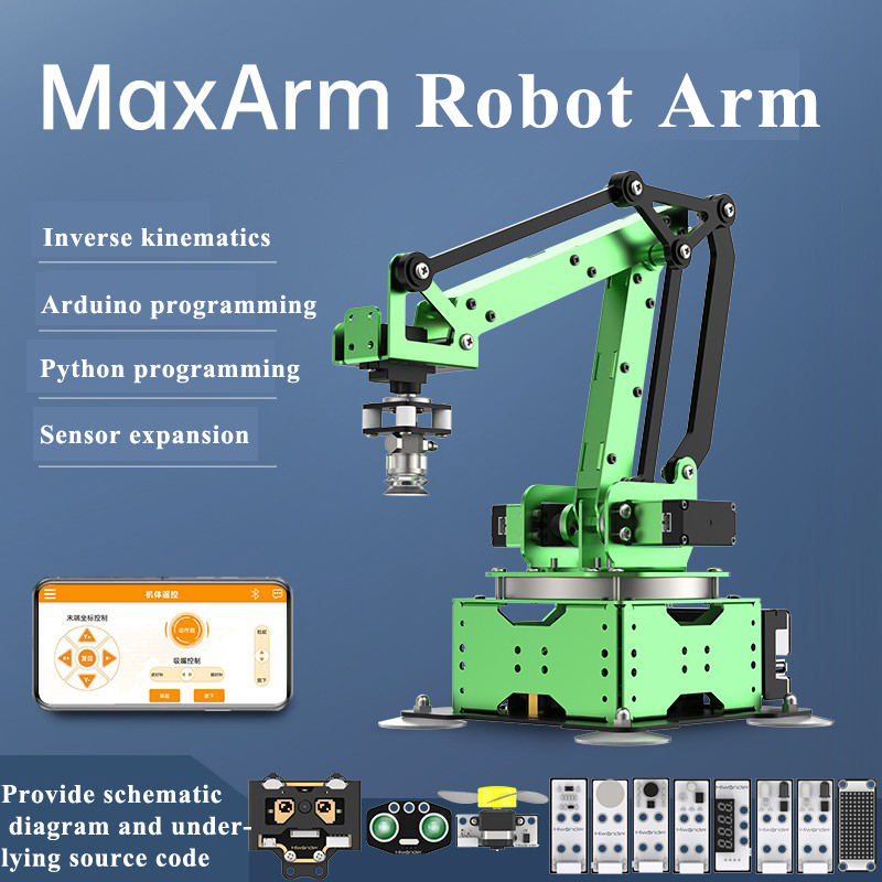 Robot Arm Metal - Hiwonder 5 As Robot Arm Maxarm