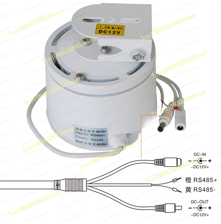 Pan Tilt Bracket - Buiten waterproof PTZ camera beugel met