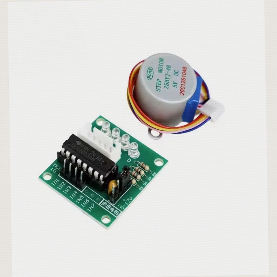 28Byj-48 - ULN2003 Driver 28BYJ-48 5V 4-fasen stappenmotorset