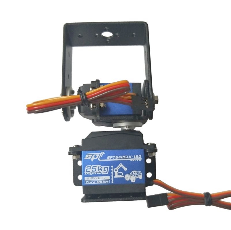 Pan Tilt Bracket - 2-DIEF Robotic Pan En Tilt Servo's