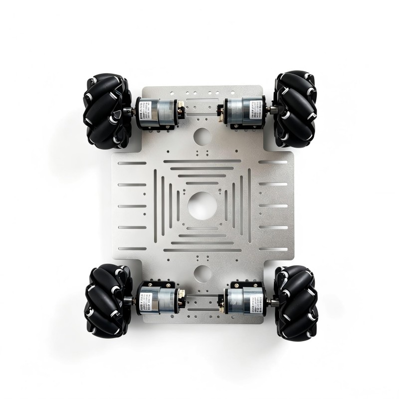 15kg Lastdragende 4WD Mecanum  - Ros Robot recensie en prijs