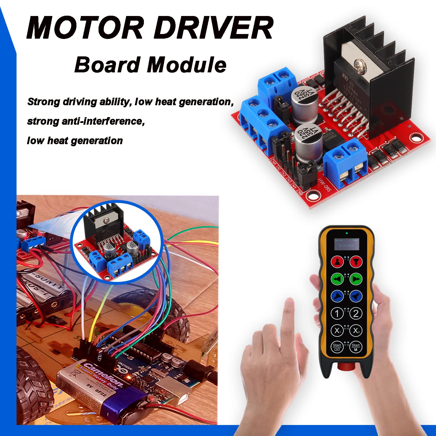 L298N Motor Drive Controller B - Motor Driver L298N recensie en prijs
