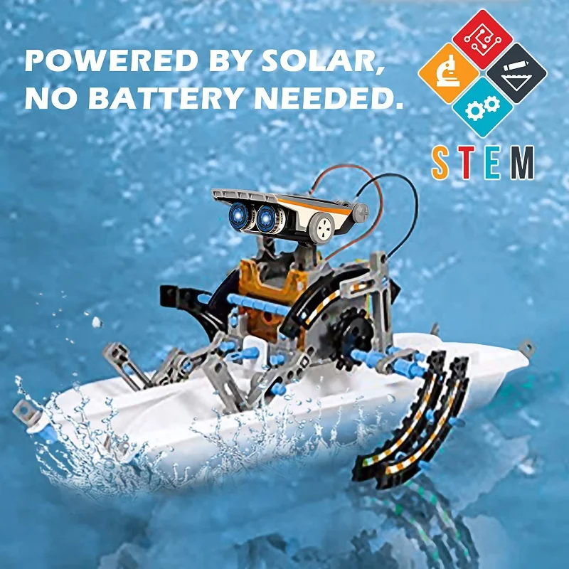 13-in-1 Robotkit op zonne-ener - Robot Kit recensie en prijs