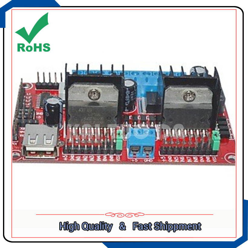 L298N V3/vier 4 DC stappenmoto - Motor Driver L298N recensie en prijs
