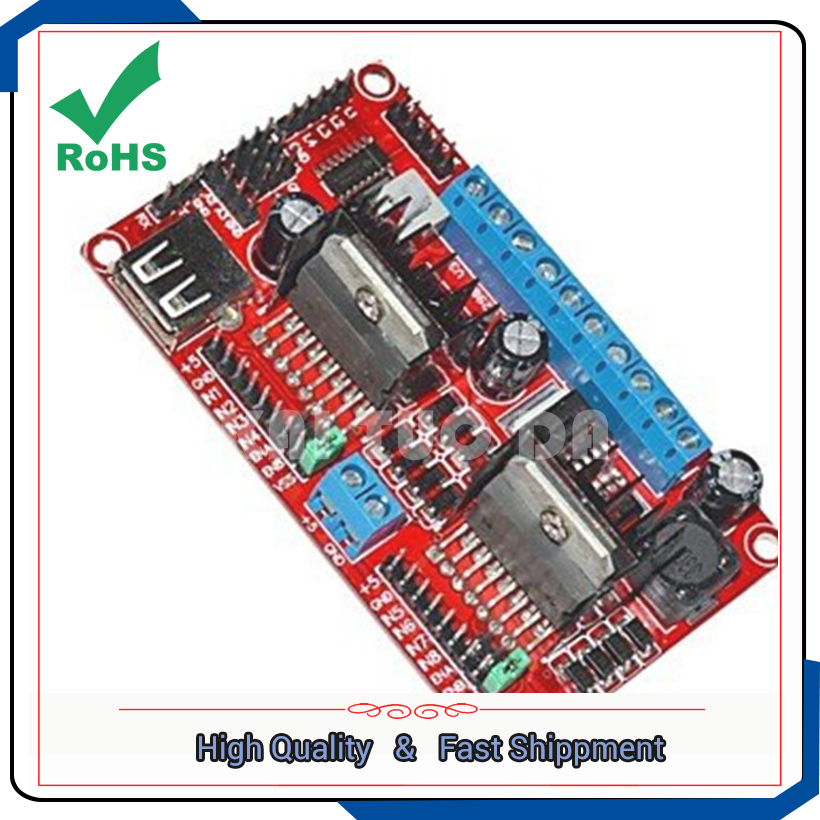 L298N V3/vier 4 DC stappenmoto - Motor Driver L298N recensie en prijs