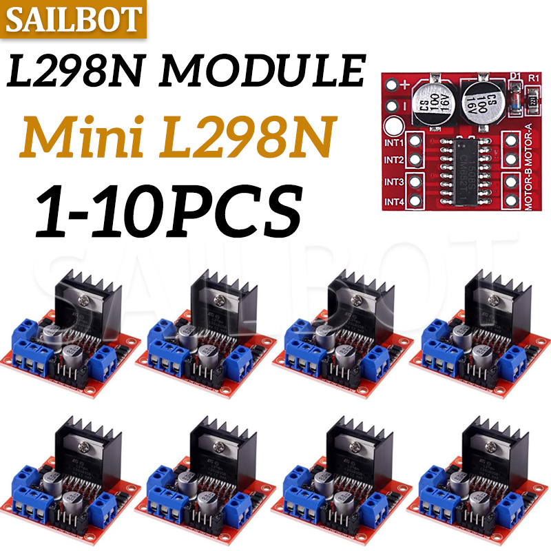 1/5/10 STKS L298N DC Motor Dri - Motor Driver L298N recensie en prijs