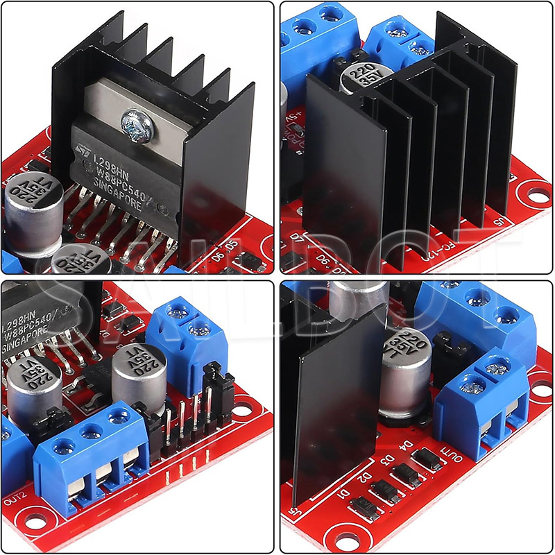 1/5/10 STKS L298N DC Motor Dri - Motor Driver L298N recensie en prijs