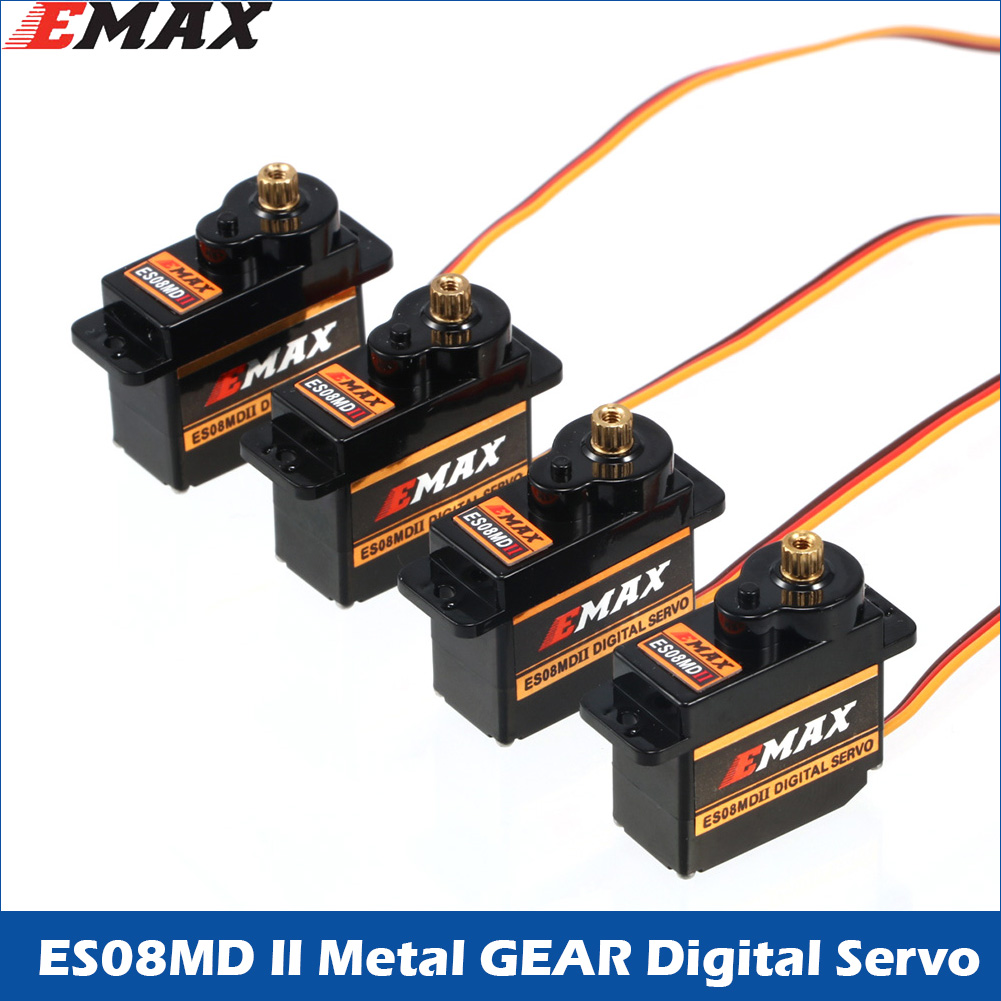 2/4/10pcs EMAX ES08MD II Metal - Sg90 Servo recensie en prijs
