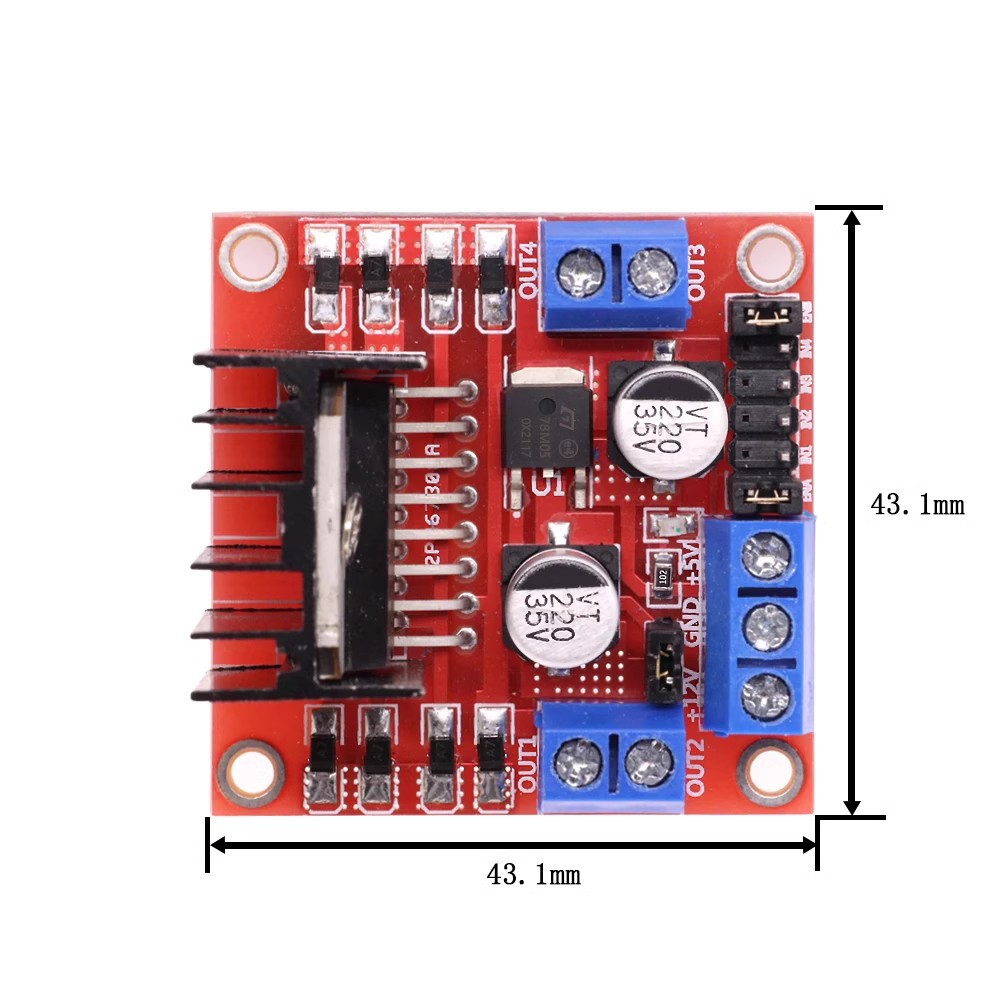 1~100 stuks L298N Dual Channel - Motor Driver L298N recensie en prijs