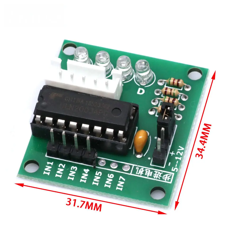 ULN2003 Driver 28BYJ-48 5V 4-f - 28Byj-48 recensie en prijs