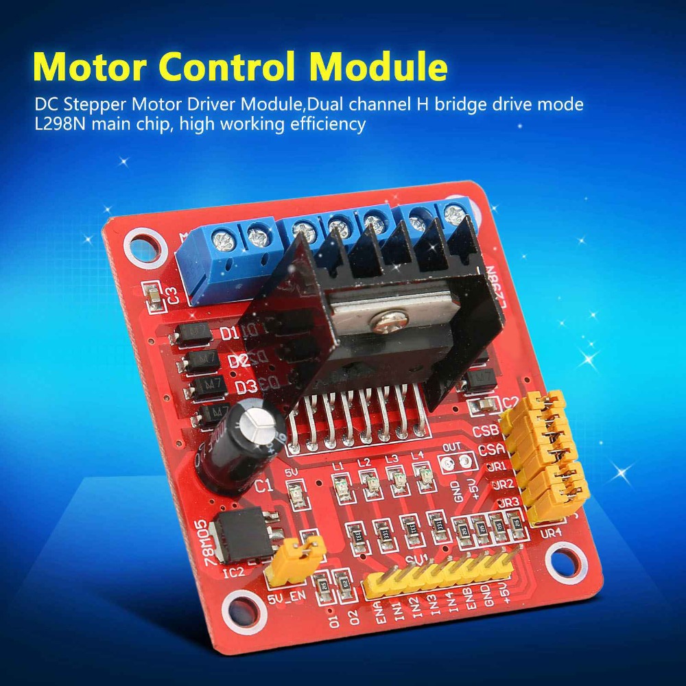 L298N Stappenmotor Driver Modu - Motor Driver L298N recensie en prijs