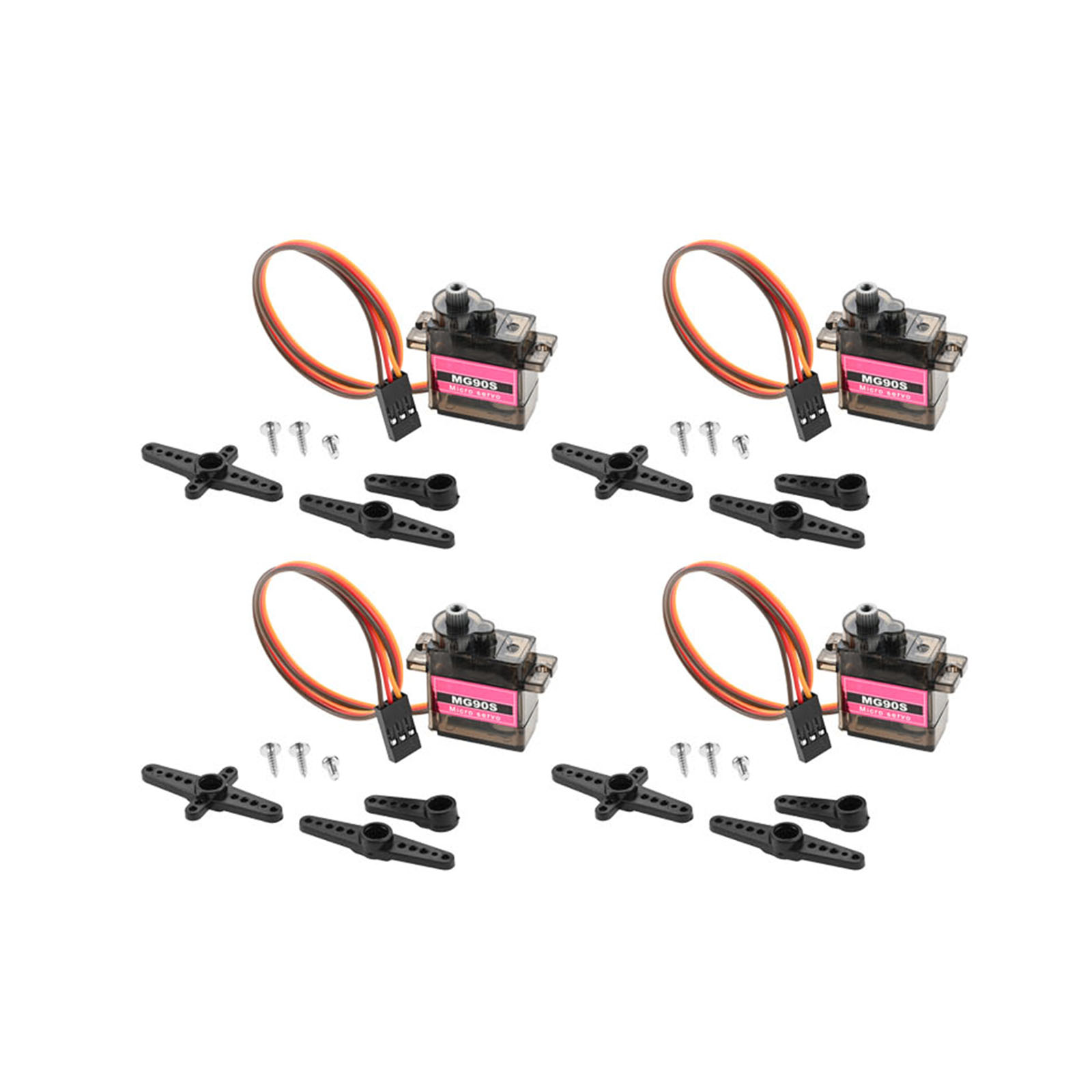 4 stuks Micro Servo Metal Gear - Robot Arm Metal recensie en prijs